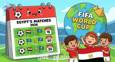 What is Egypt's Schedule for FIFA World Cup 2026?
