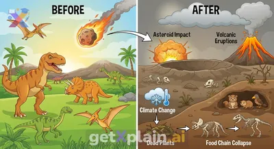 What Caused the Dinosaurs to Disappear from Earth?